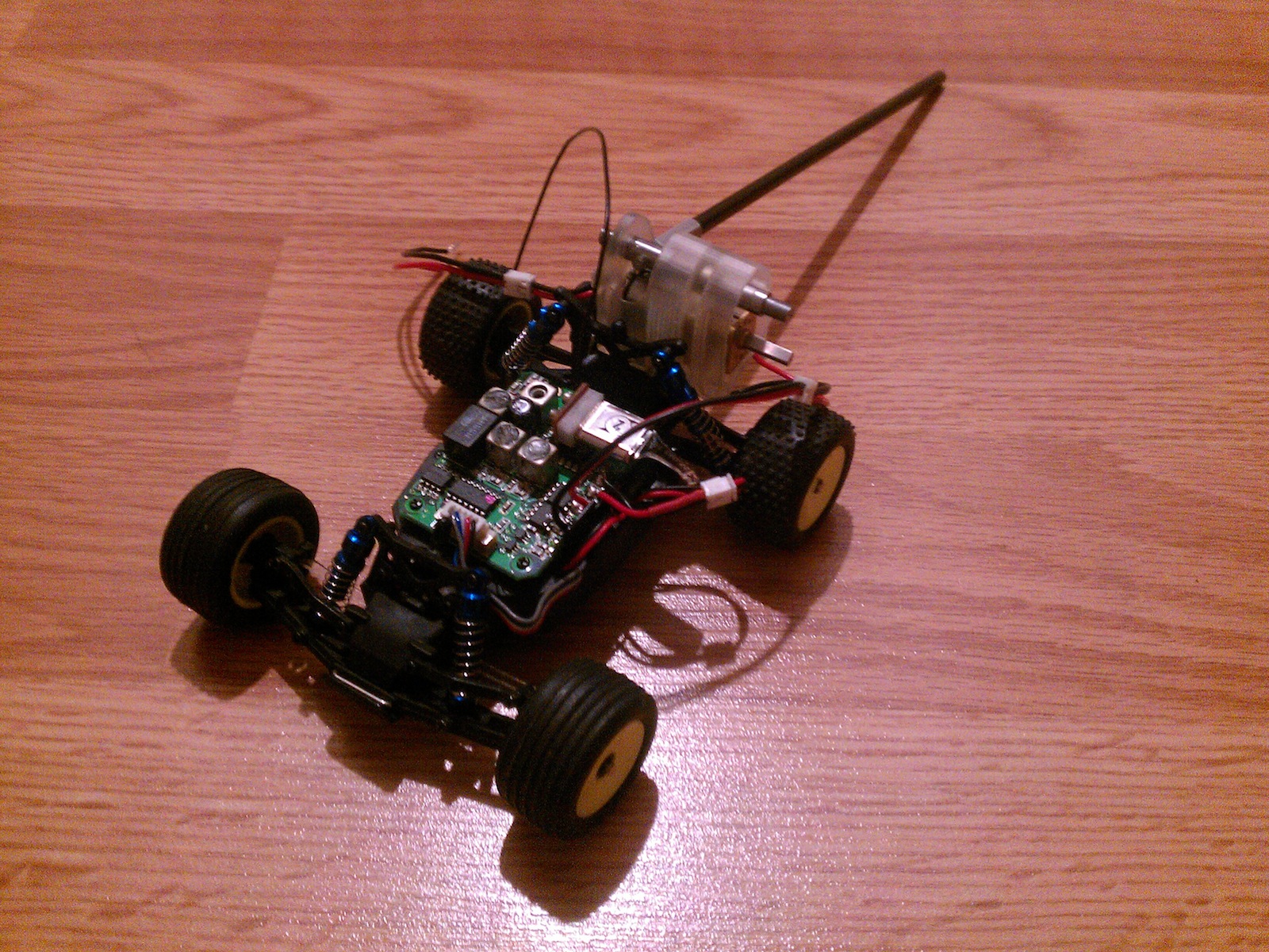 Tailbot v2 with mobile chassis